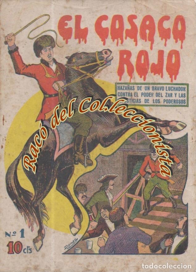 Coleccionismo de Revistas y Peri&oacute;dicos: EL COSACO ROJO AV. DE UN HEROE DE LA ESTEPA ,COMPLETA 24 EJEMPLARES, E.PEREZ DONAZ, EL GATO NEGRO