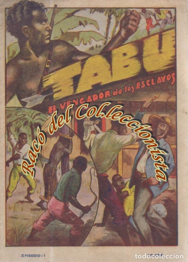 Collezionismo di Riviste e Giornali: TABU EL VENGADOR DE LOS ESCLAVOS, N. 1 , E.PEREZ DONAZ, EL GATO NEGRO