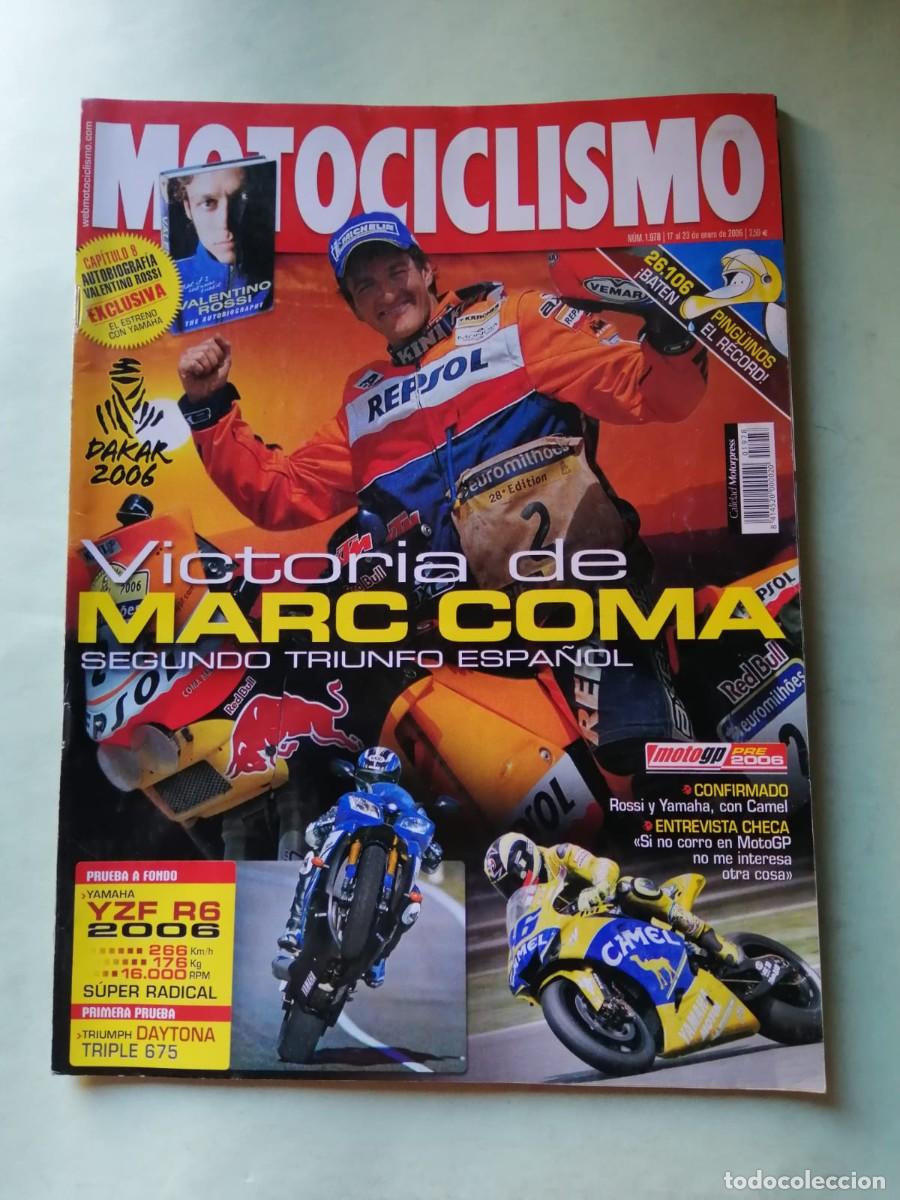 Coleccionismo de Revistas y Peri&oacute;dicos: REVISTA MOTOCICLISMO (NUMERO 1978) VICTORIA DE MARC COMA