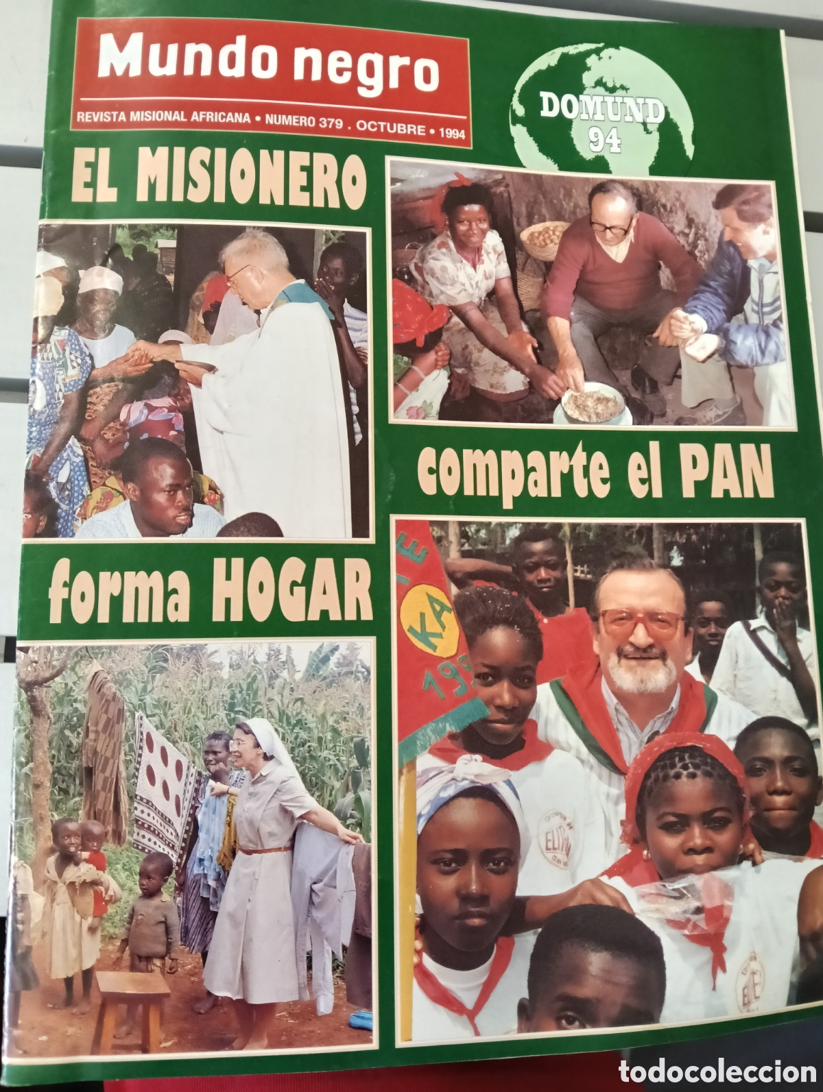 Coleccionismo de Revistas y Peri&oacute;dicos: REVISTA 1990. MUNDO NEGRO - REVISTA MISIONAL AFRICANA (A&Ntilde;O XXXIII - N&deg;379)