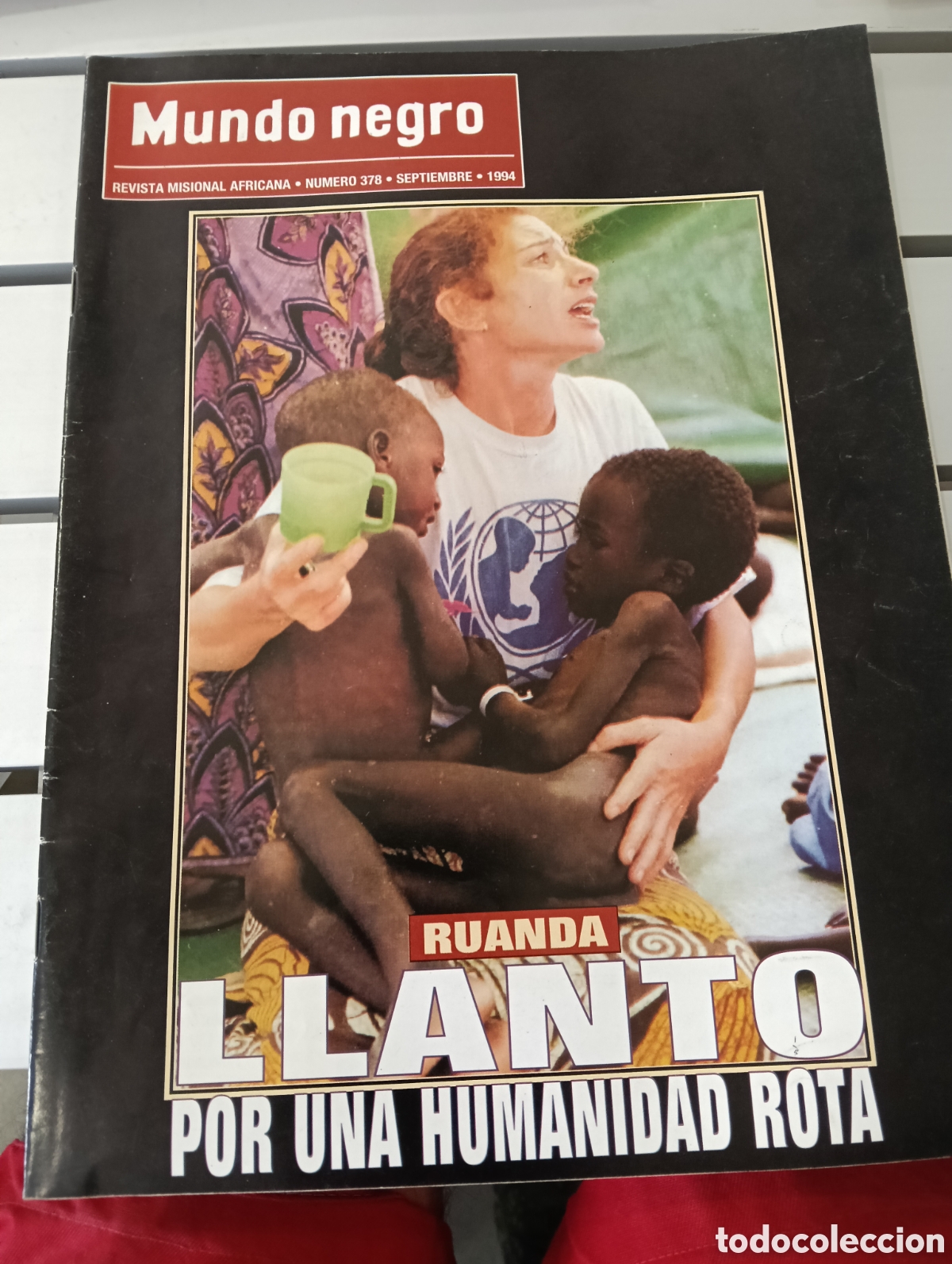 Coleccionismo de Revistas y Peri&oacute;dicos: REVISTA 1990. MUNDO NEGRO - REVISTA MISIONAL AFRICANA (A&Ntilde;O XXXIII - N&deg;378)