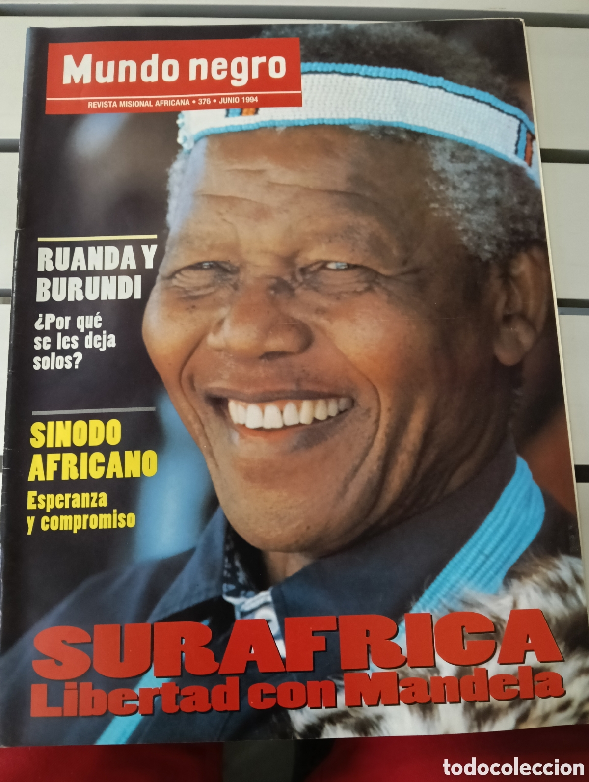 Coleccionismo de Revistas y Peri&oacute;dicos: REVISTA 1994. MUNDO NEGRO - REVISTA MISIONAL AFRICANA (A&Ntilde;O XXXV - N&deg;376)