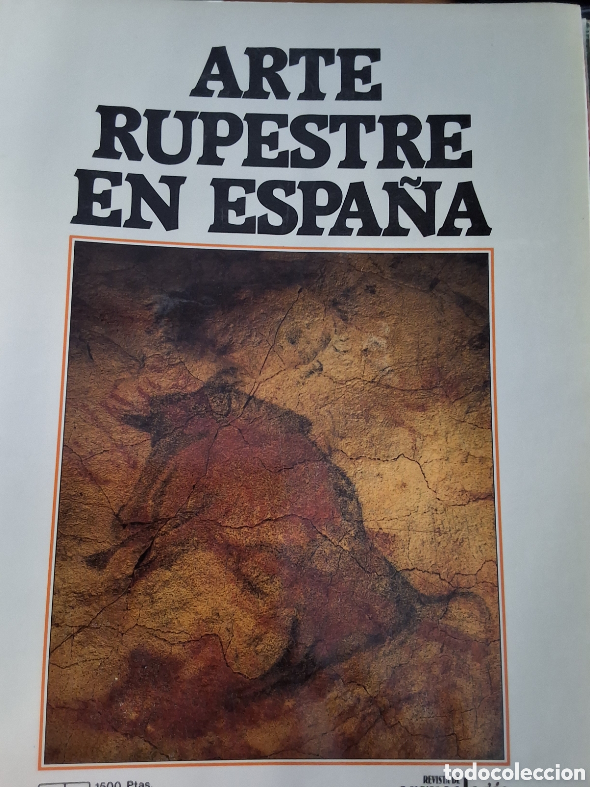 Sammeln von Zeitschriften und Zeitungen: Arte rupestre en Espa&ntilde;a monografico revista arqueolog&iacute;a a&ntilde;o 1987 edita zugarto