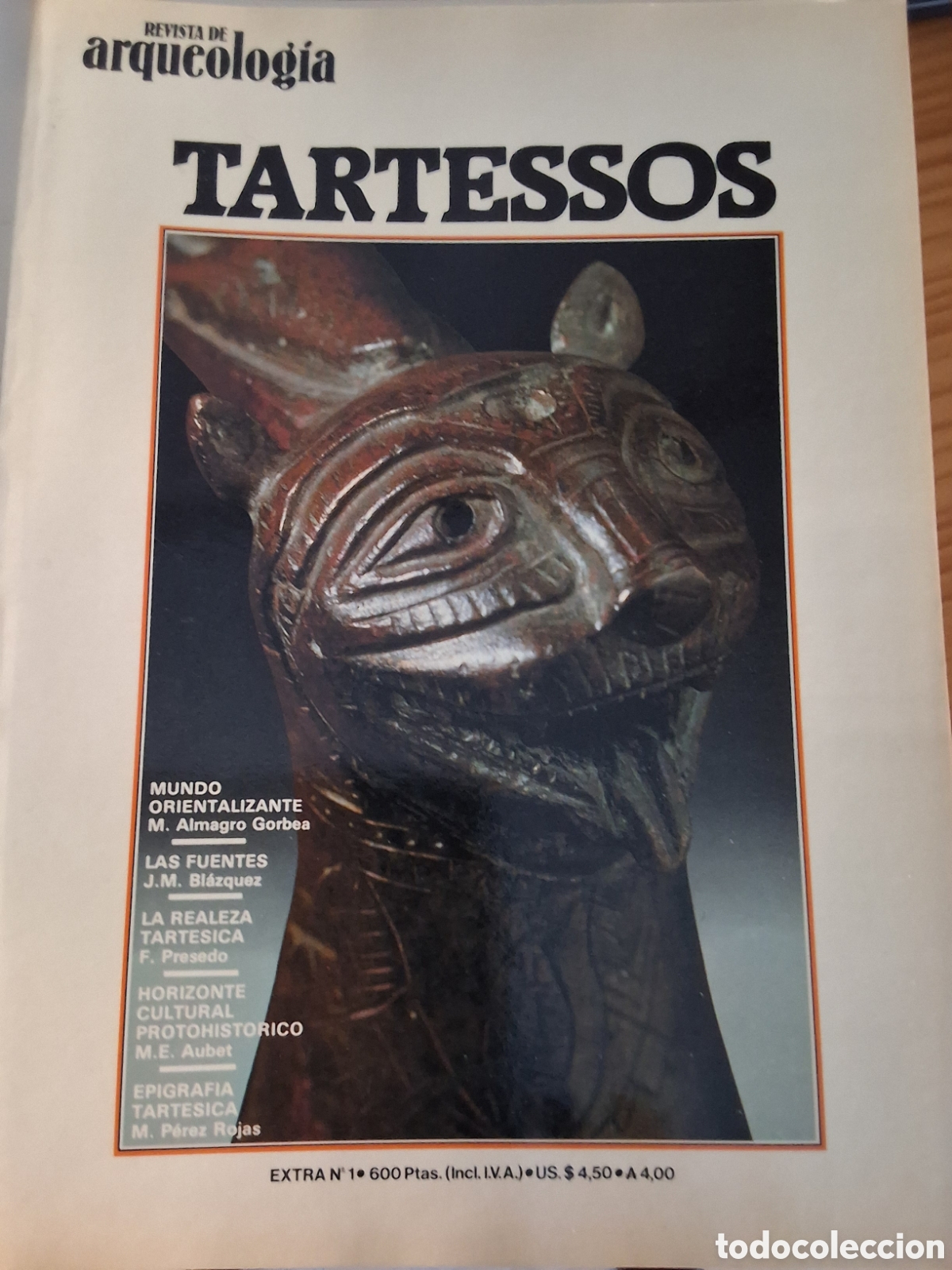 Sammeln von Zeitschriften und Zeitungen: Tartessos revista arqueologia monogr&aacute;fico n&uacute;mero 1a&ntilde;o 1980 edita zugarto