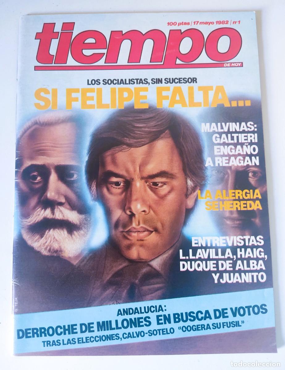 Collectionnisme de Revues et Journaux: REVISTA N&ordm; 1 TIEMPO DE HOY A&Ntilde;O 1982
