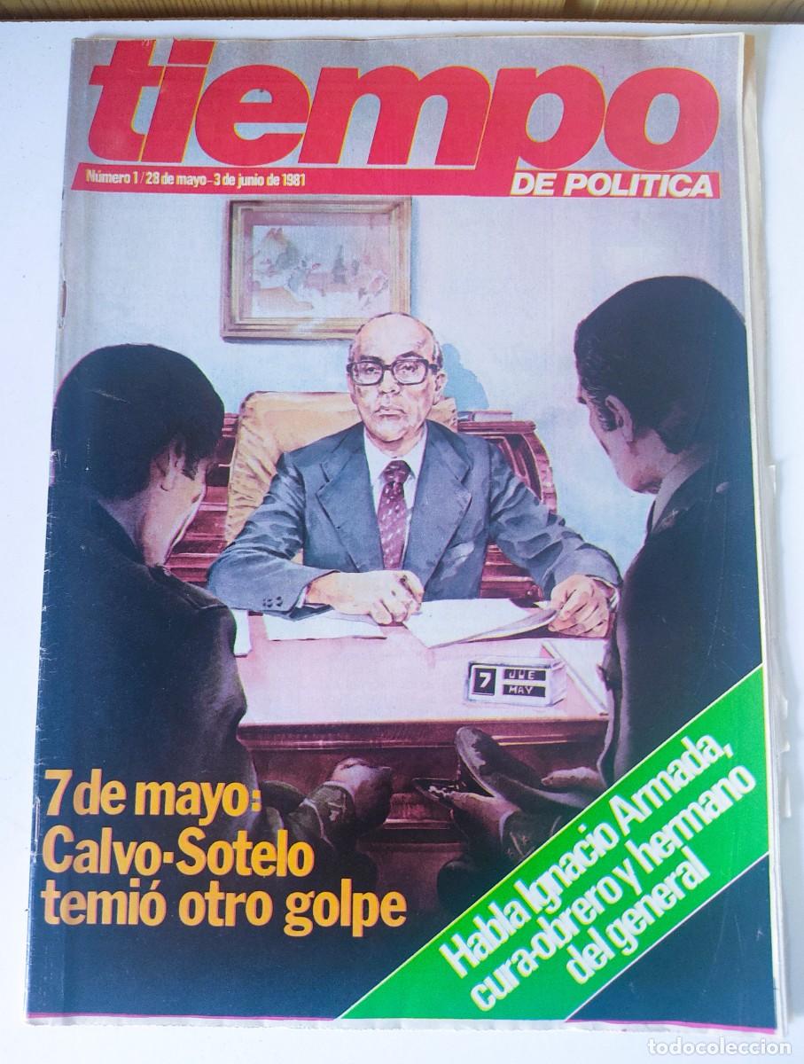Collection Magazines and Newspapers: REVISTA N&ordm; 1 TIEMPO DE POLITICA A&Ntilde;O 1981