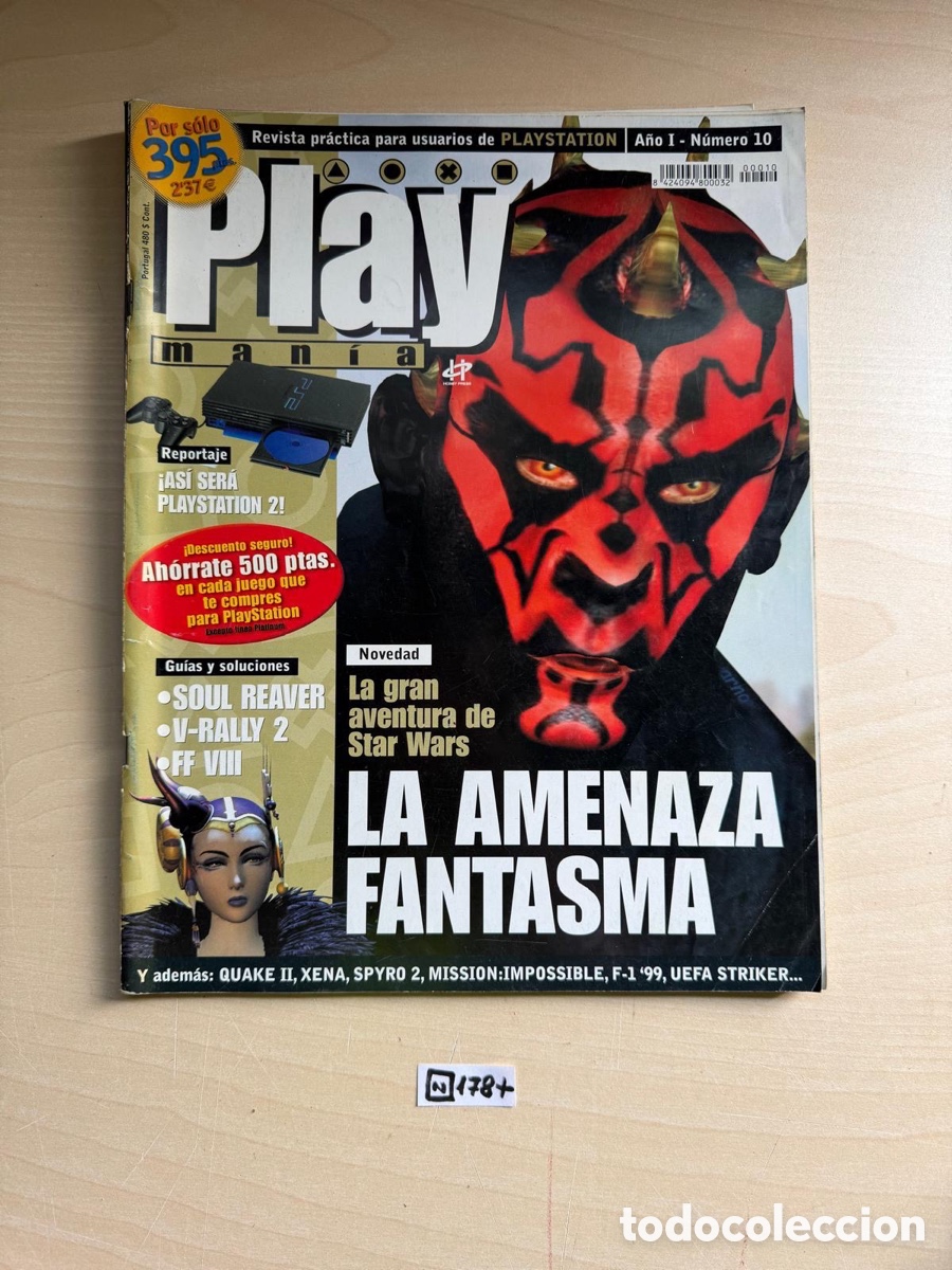 Collection Magazines and Newspapers: Revista play man&iacute;a la amenaza fantasma