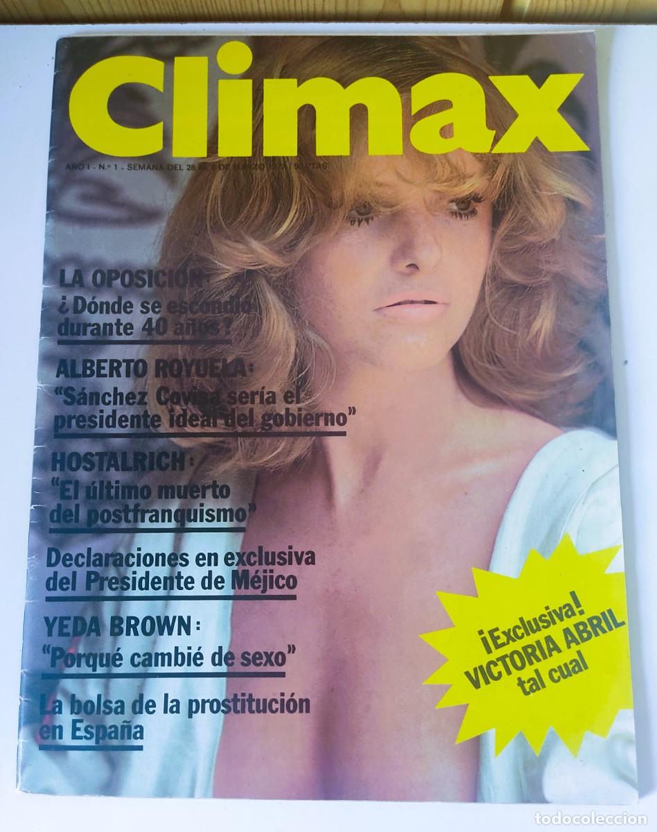 Collection Magazines and Newspapers: REVISTA N&ordm; 1 CLIMAX A&Ntilde;O 1977