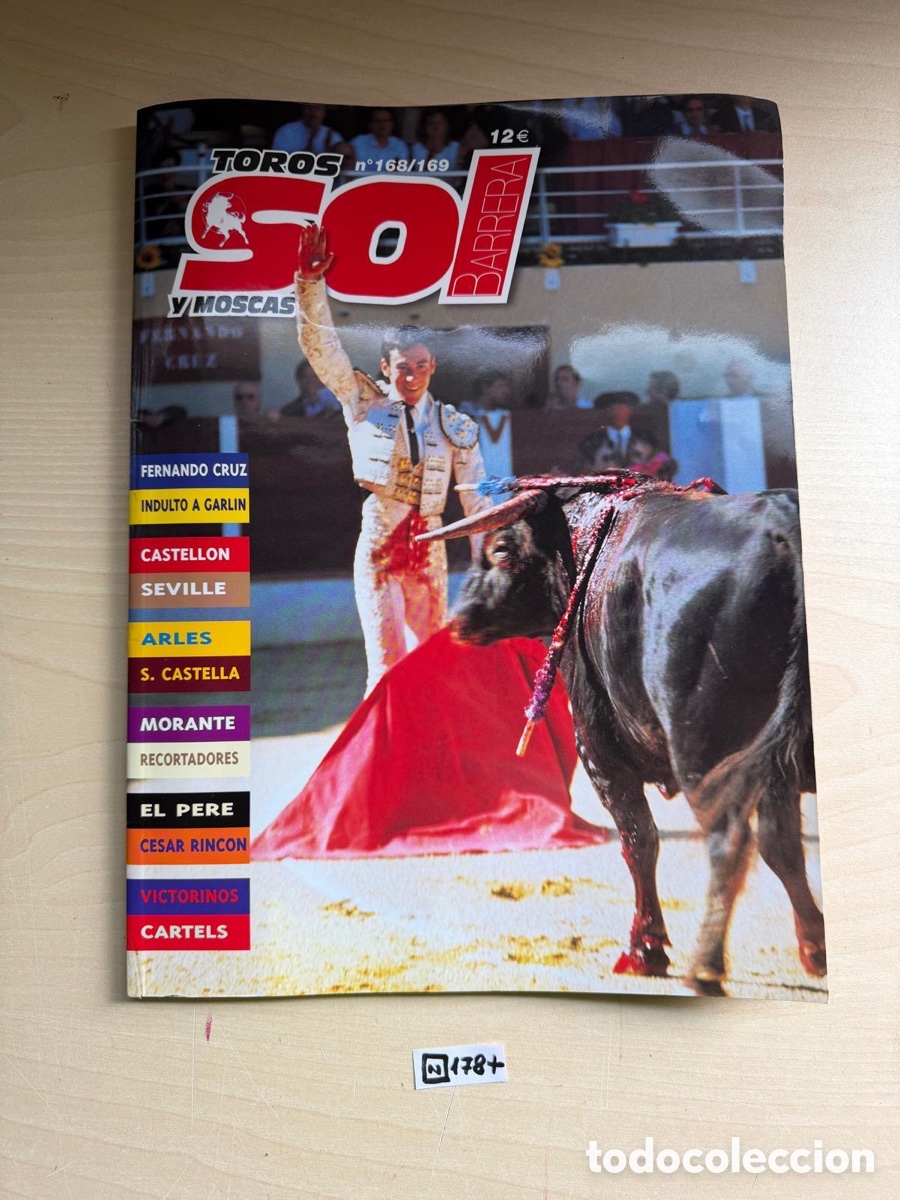 Coleccionismo de Revistas y Peri&oacute;dicos: Revista toros sol y moscas