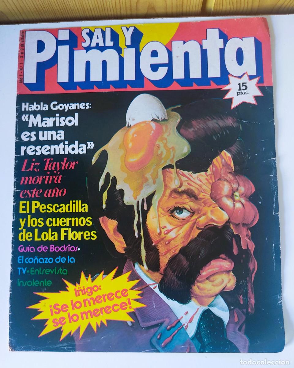 Coleccionismo de Revistas y Peri&oacute;dicos: REVISTA N&ordm; 1 SAL Y PIMIENTA