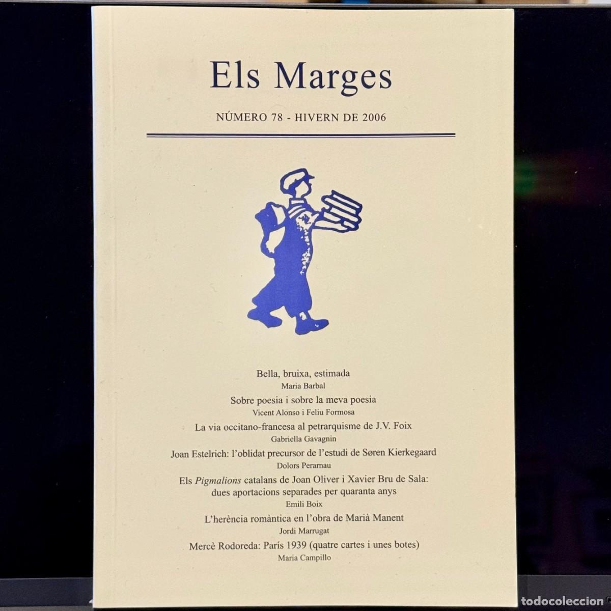 Coleccionismo de Revistas y Peri&oacute;dicos: AA.VV: Els Marges n&uacute;mero 78