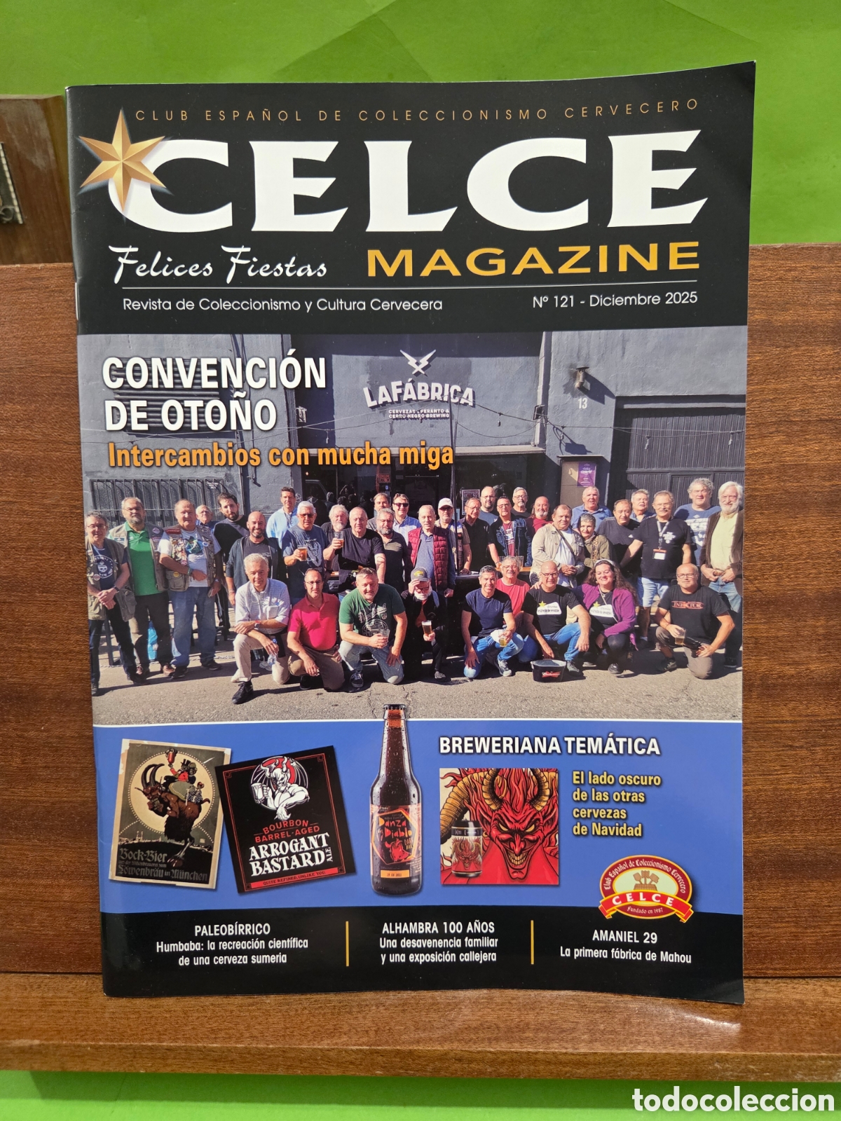 Coleccionismo de Revistas y Peri&oacute;dicos: &rdquo;&rdquo;CELCE, MAGAZINE&rdquo;&rdquo;...REVISTA DE COLECIONISMO Y CULTURA CERVECERA...N&deg;121..2025..