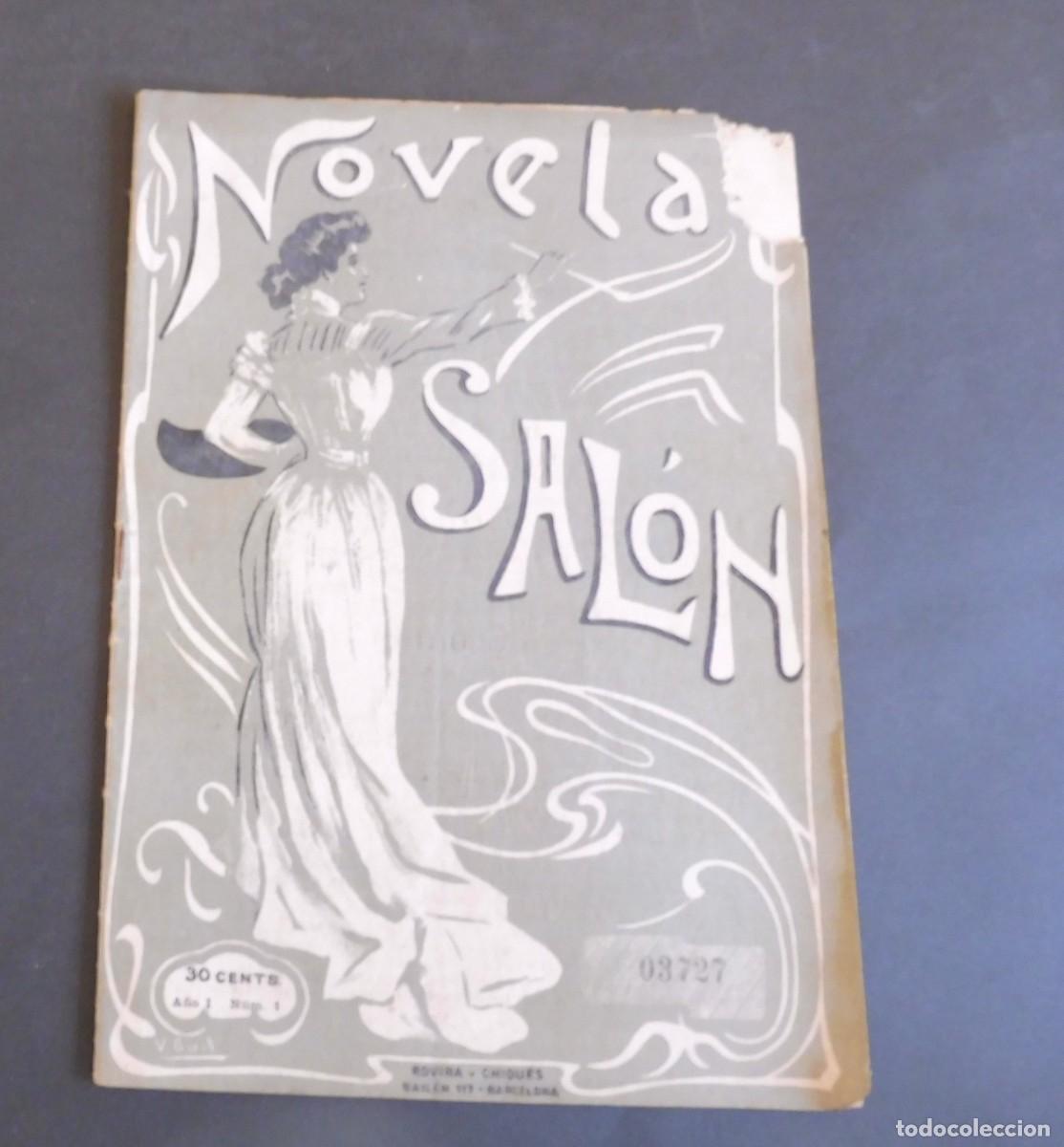 Sammeln von Zeitschriften und Zeitungen: REVISTA DE NOVELA DE SAL&Oacute;N - N&Uacute;M 1 - 1 de Abril de 1906 - SEMANARIO ILUSTRADO - N&Uacute;M EJEMPLAR 03727