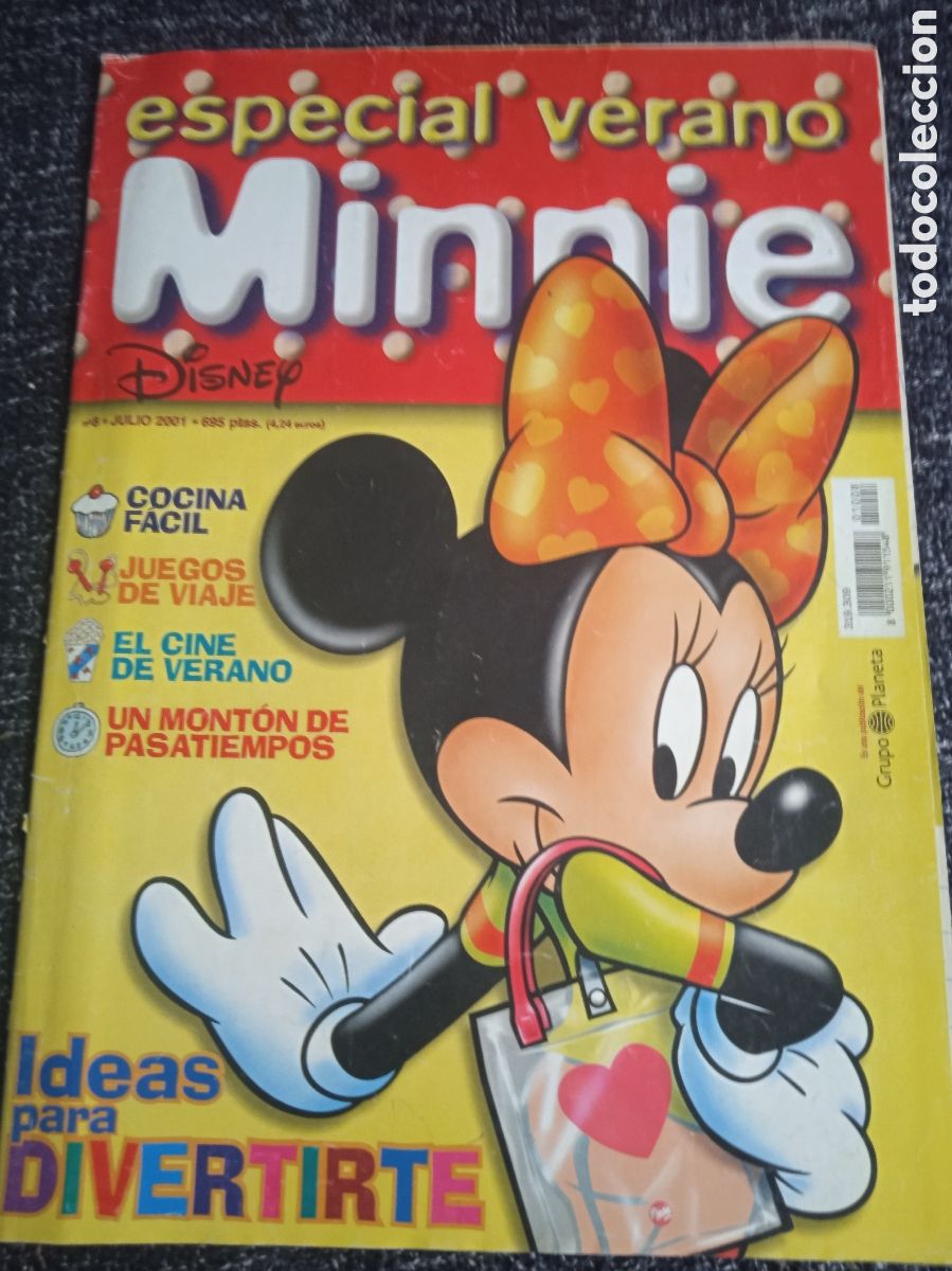 Coleccionismo de Revistas y Peri&oacute;dicos: REVISTA MINNIE DISNEY N&ordm; 8 - 2001 -ESPECIAL VERANO