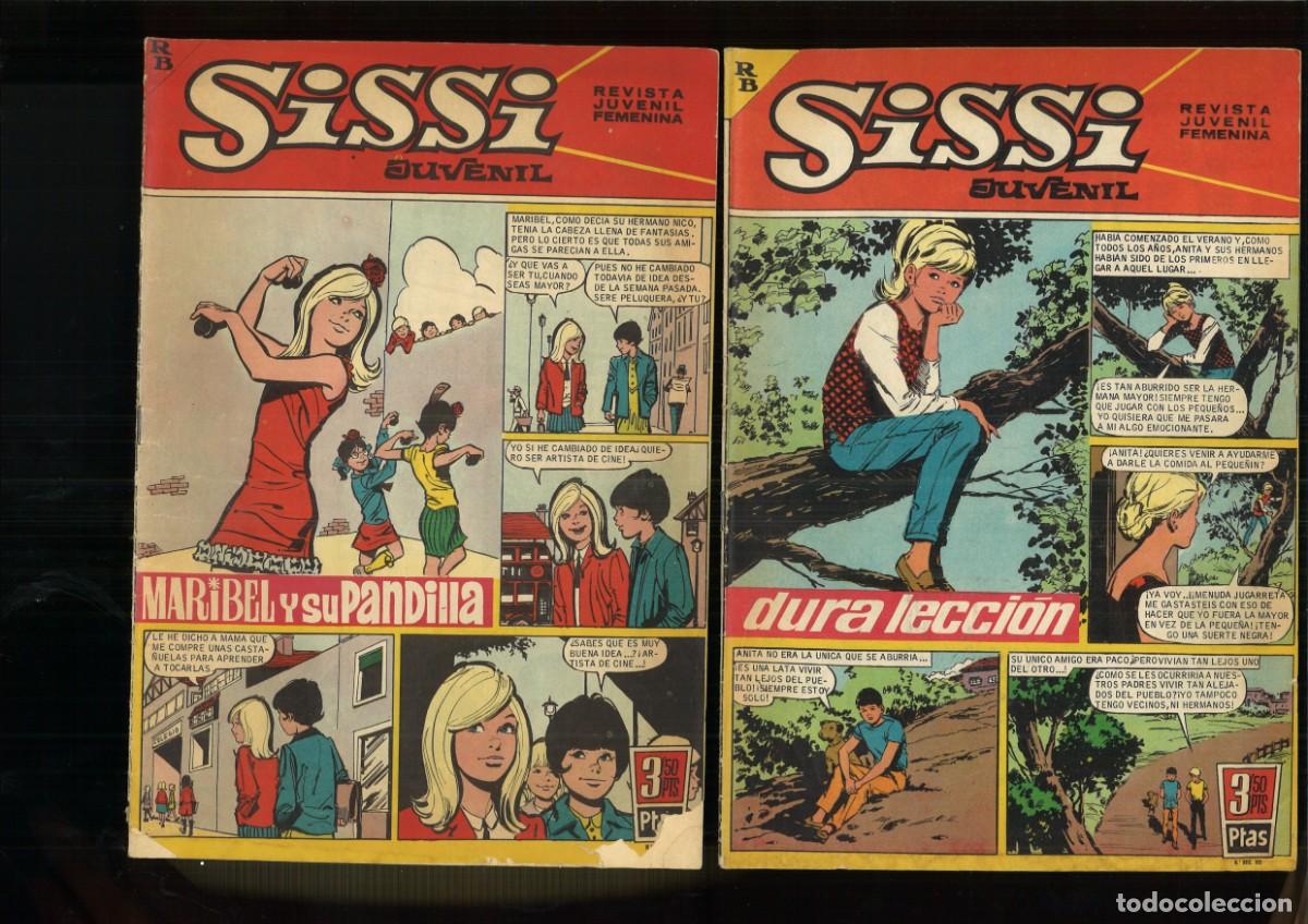 Coleccionismo de Revistas y Peri&oacute;dicos: SISSI. REVISTA JUVENIL FEMENINA LOTE DE 30 NUMEROS.