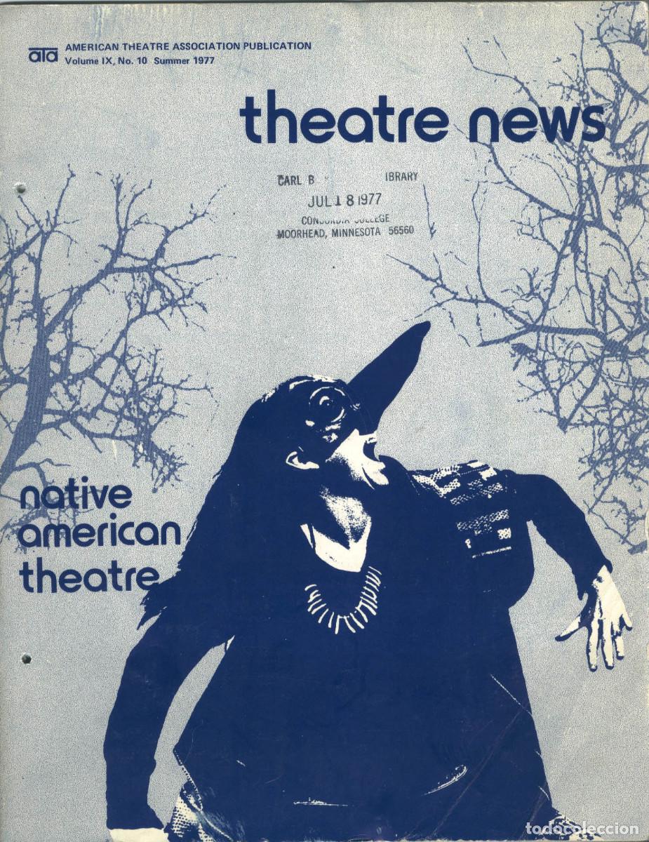 Colecionismo de Revistas e Jornais: Theatre News; Vol. 09 (1977 Inompleto)_American Theatre Association