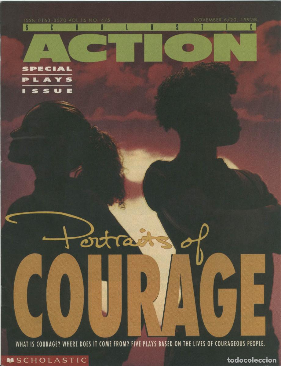 Coleccionismo de Revistas y Peri&oacute;dicos: Scholastic Scope; 16-4 (XI-1992) Portraits of Curage