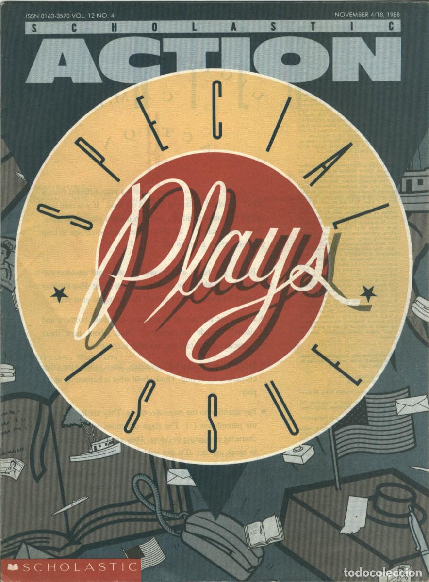 Coleccionismo de Revistas y Peri&oacute;dicos: Scholastic Scope; 12-4 (XI-1988) Special Plays Issue