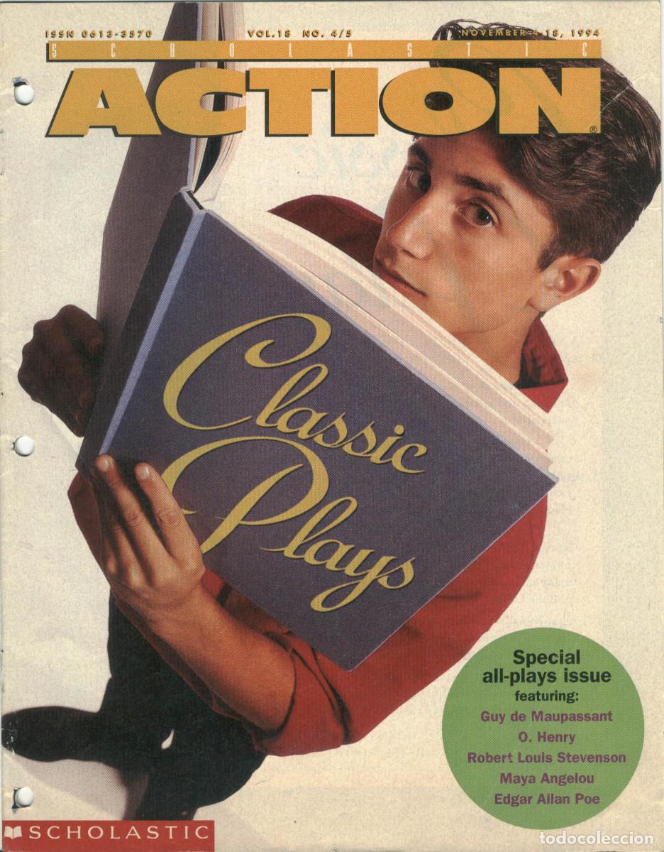 Coleccionismo de Revistas y Peri&oacute;dicos: Scholastic Scope; 18-4 (XI-1994) Classic Plays