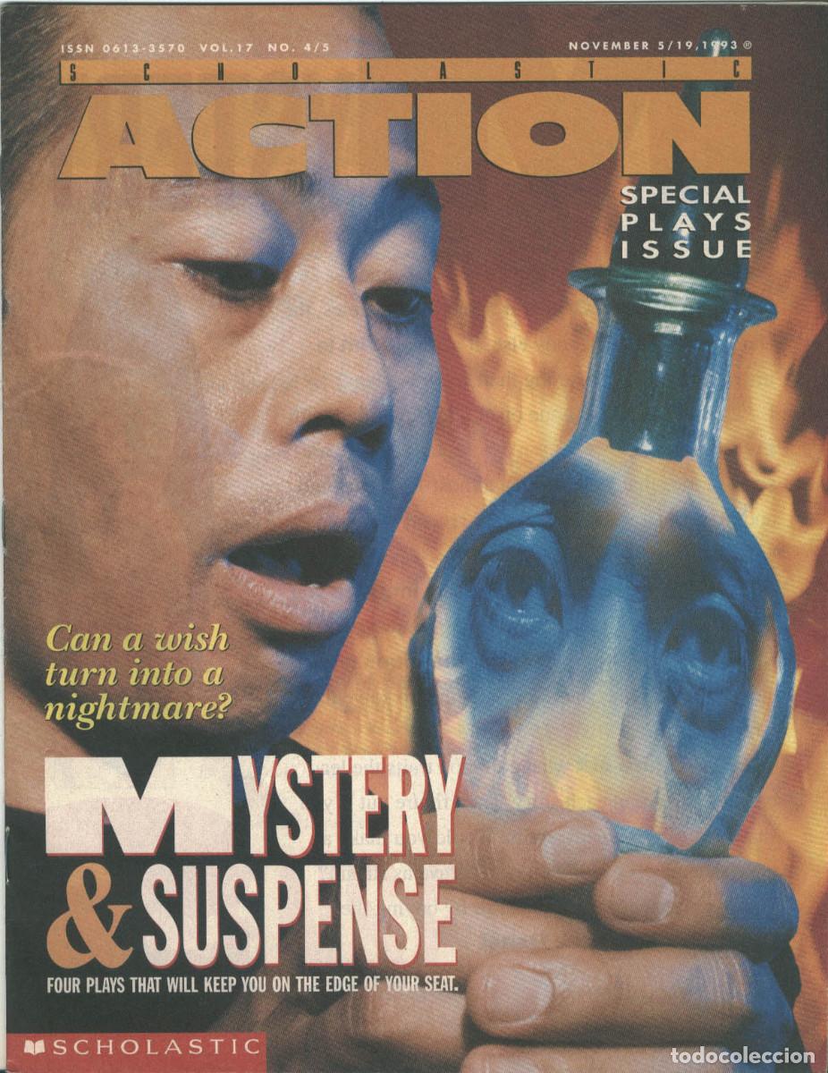 Coleccionismo de Revistas y Peri&oacute;dicos: Scholastic Scope; 17-5 (XI-1993) Mystery & Suspense