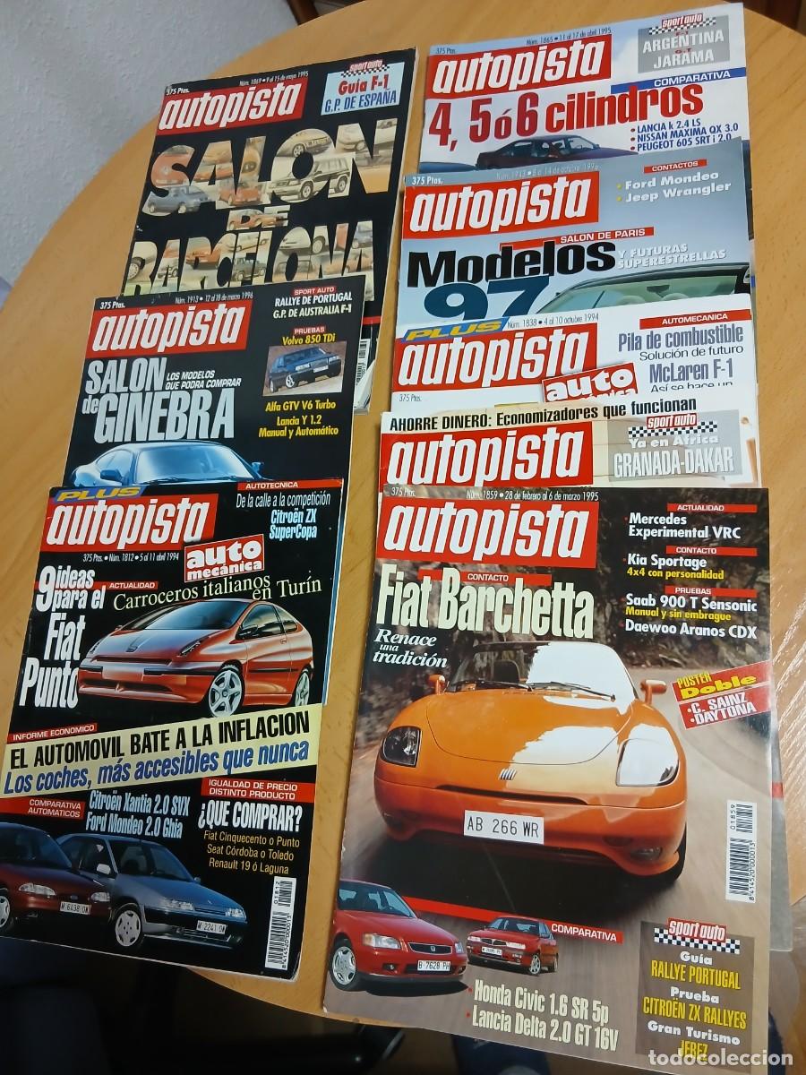 Coleccionismo de Revistas y Peri&oacute;dicos: Revistas AUTOPISTA 8 revistas (peso 2 kg)