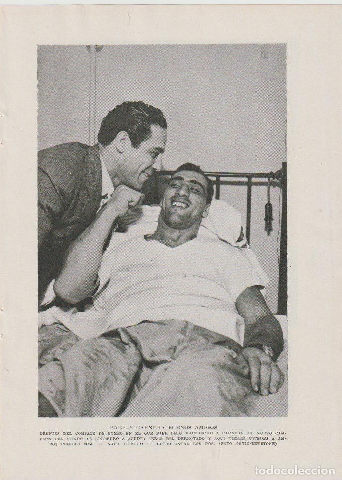 Collezionismo di Riviste e Giornali: * BOXEO * Baer y Carnera - 1934