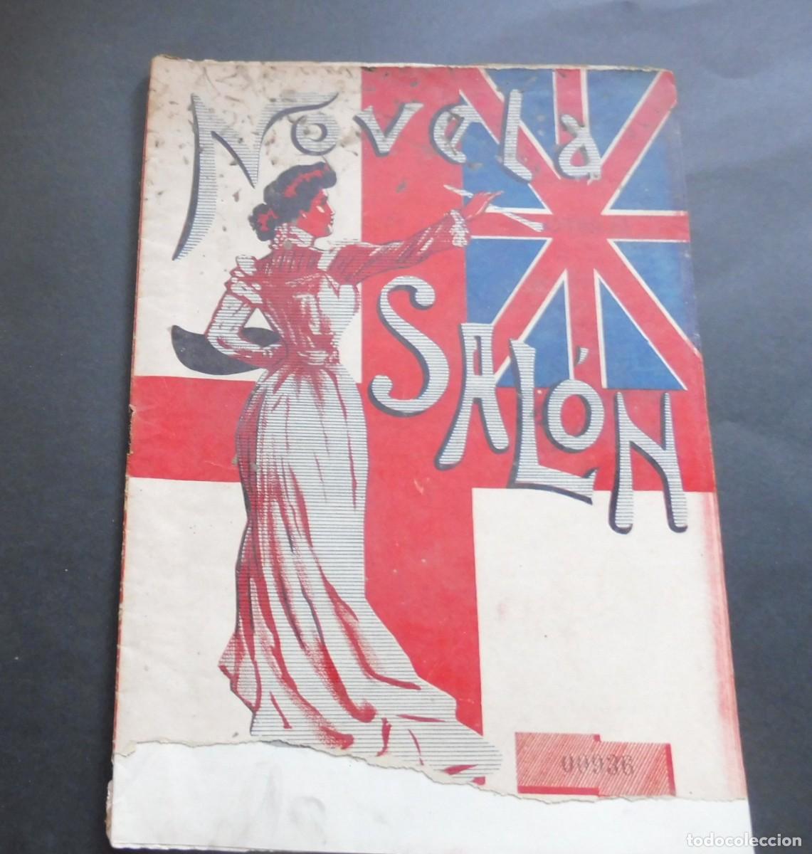 Collezionismo di Riviste e Giornali: REVISTA DE NOVELA DE SAL&Oacute;N - N&Uacute;M 9 27- de Mayo de 1906 - SEMANARIO ILUSTRADO - N&Uacute;M EJEMPLAR 00936