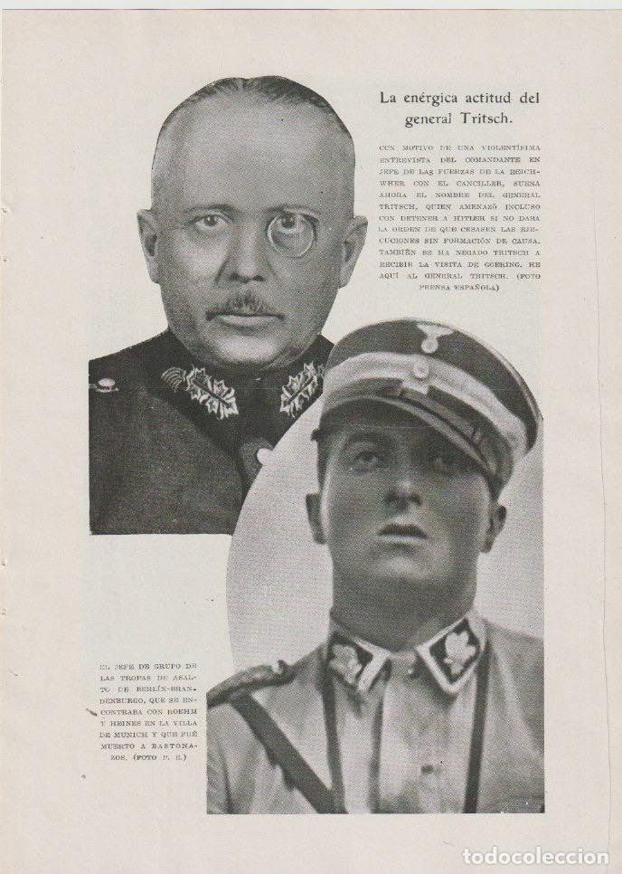 Collezionismo di Riviste e Giornali: * NAZISMO * ALEMANIA * TRITSCH * -1934