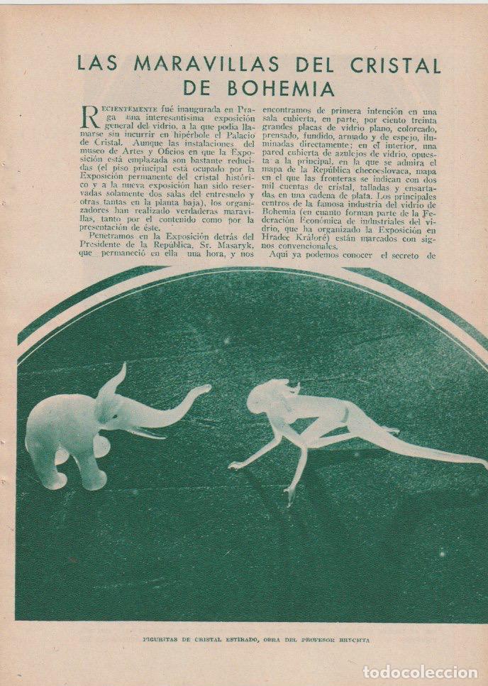 Collezionismo di Riviste e Giornali: Las maravillas del cristal de Bohemia / Vlastimil Kybal - 1934