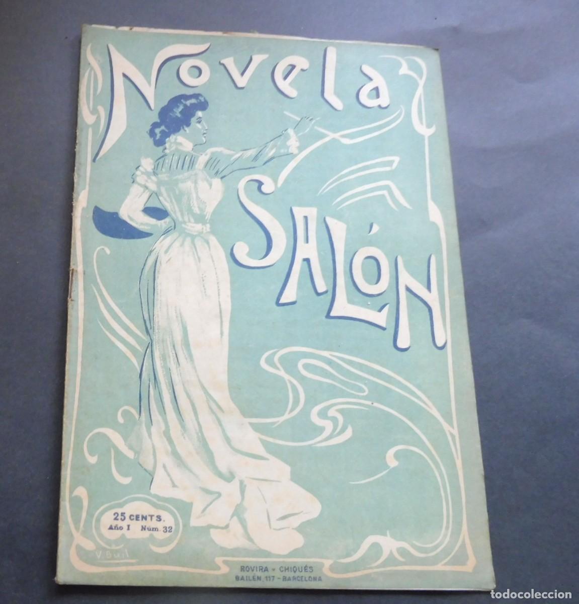 Collection Magazines and Newspapers: REVISTA - NOVELA DE SAL&Oacute;N - N&Uacute;M 32 - A&Ntilde;O 1906 - SEMANARIO ILUSTRADO -