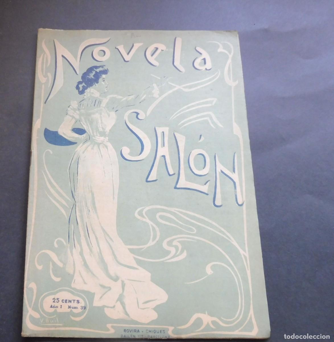 Collection Magazines and Newspapers: REVISTA - NOVELA DE SAL&Oacute;N - N&Uacute;M 39 - A&Ntilde;O 1906 - SEMANARIO ILUSTRADO -