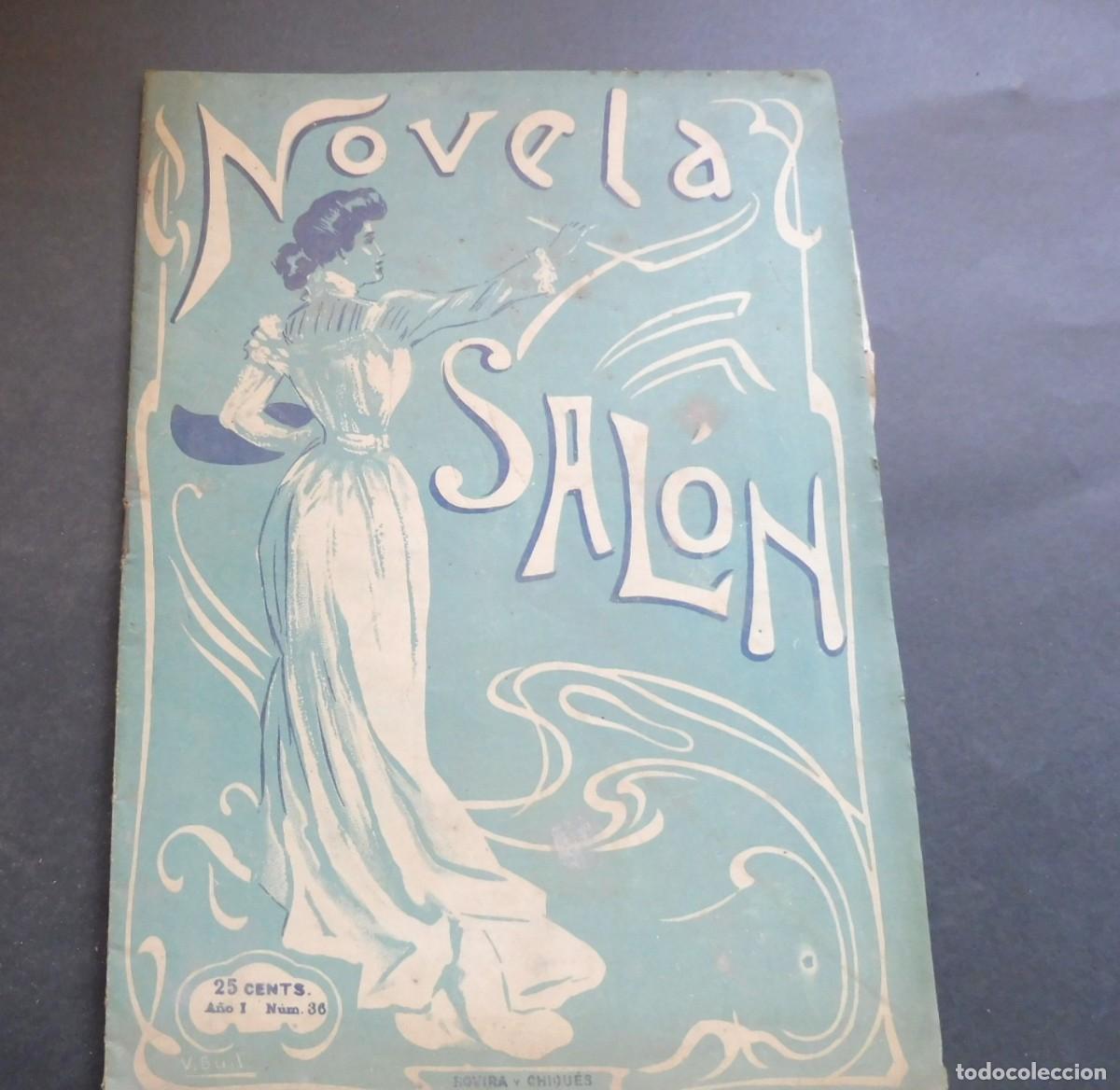 Collezionismo di Riviste e Giornali: REVISTA - NOVELA DE SAL&Oacute;N - N&Uacute;M 36 - A&Ntilde;O 1906 - SEMANARIO ILUSTRADO -