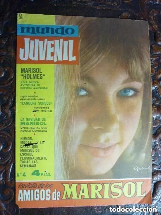 Coleccionismo de Revistas y Peri&oacute;dicos: MUNDO JUVENIL N 4 REVISTA DE LOS AMIGOS DE MARISOL - Marzo 1963 -leer detalles