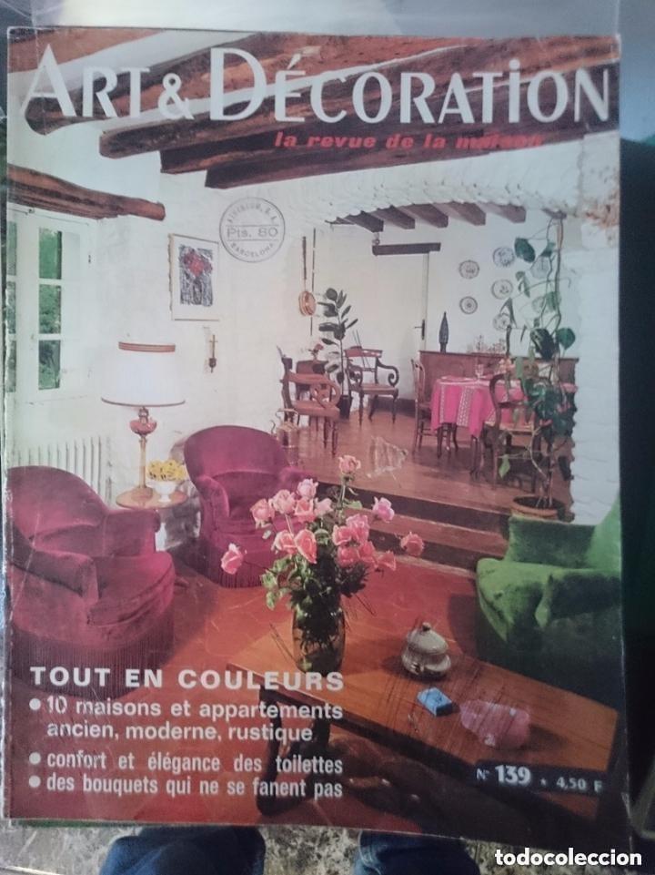 Collezionismo di Riviste e Giornali: ART AND DECORATION - LA REVUE DE LA MAISON - N 139 -EN FRANCES TAMA&Ntilde;O MUY GRANDE