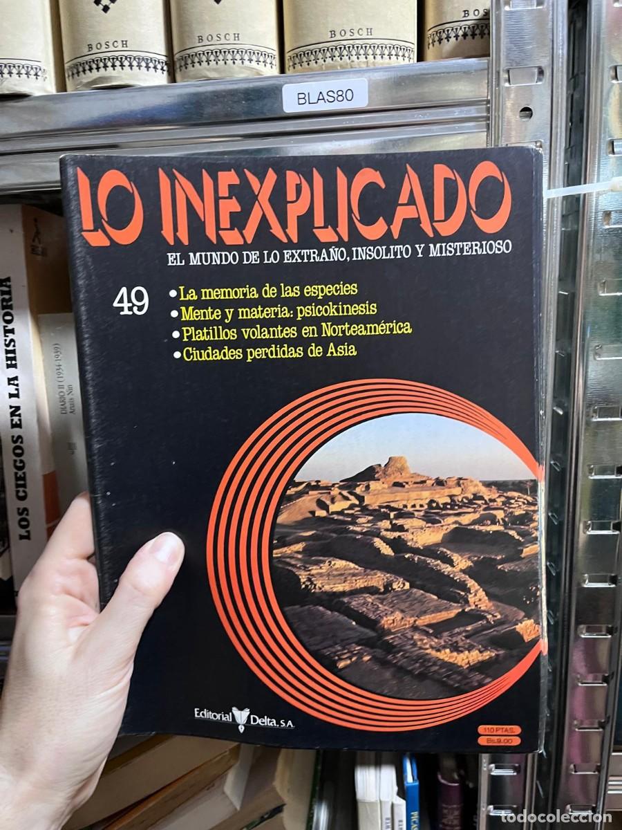 Collectionnisme de Revues et Journaux: BLAS80 &ndash; Lo Inexplicado n&ordm; 49 (Delta). La memoria de las especies, Mente y materia: psicokinesis, Pl