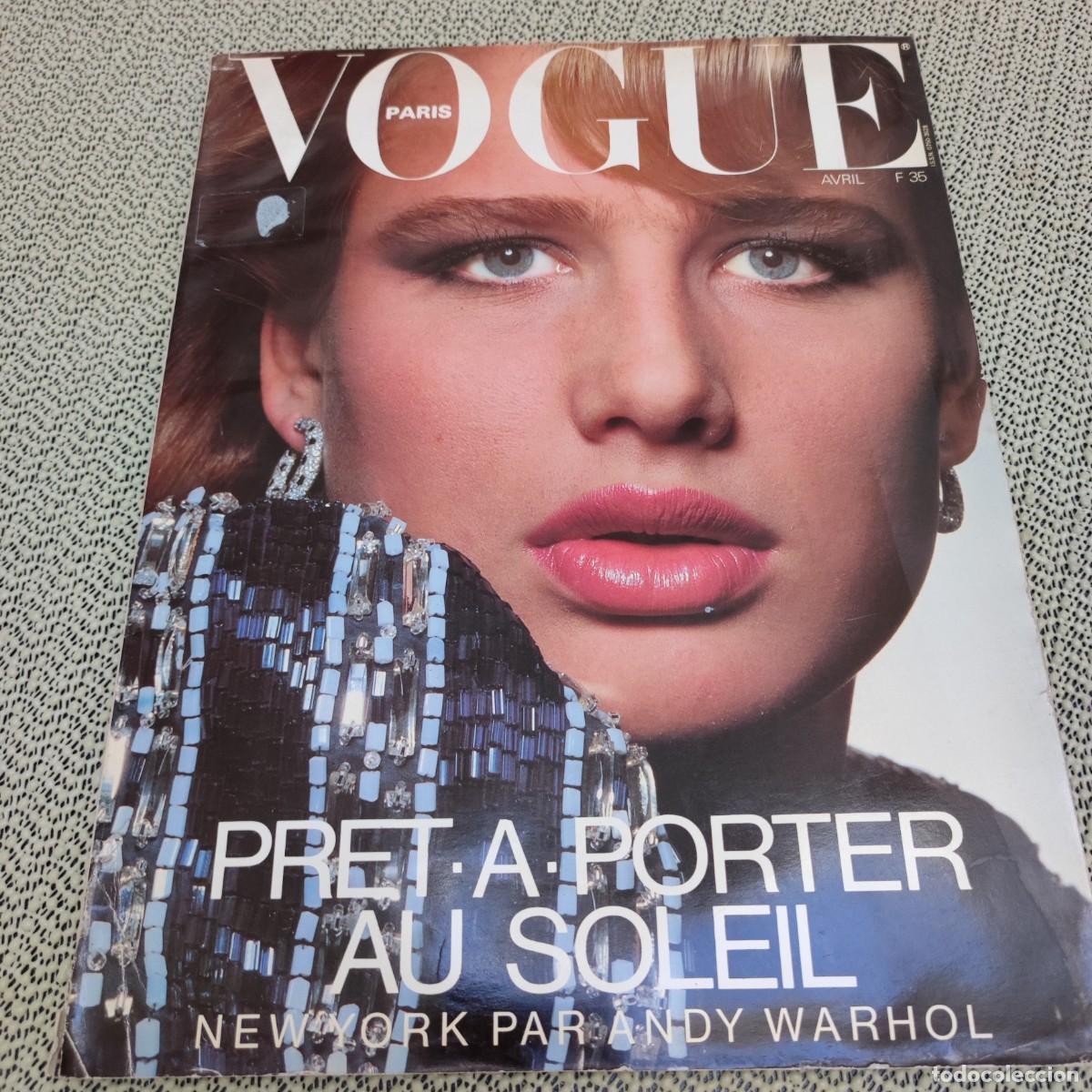 Coleccionismo de Revistas y Peri&oacute;dicos: VOGUE Edici&oacute;n PARIS. Avril F35