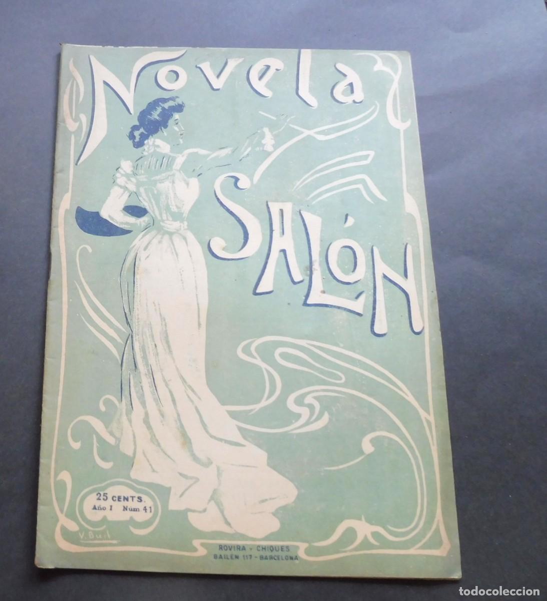 Collectionnisme de Revues et Journaux: REVISTA - NOVELA DE SAL&Oacute;N - N&Uacute;M 41 - A&Ntilde;O 1906 - SEMANARIO ILUSTRADO -