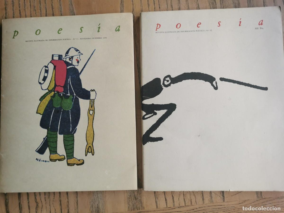 Coleccionismo de Revistas y Peri&oacute;dicos: Dos Revista Poes&iacute;a, Ministerio de Cultura.(el numero 3 y el 12. (ver fotos)