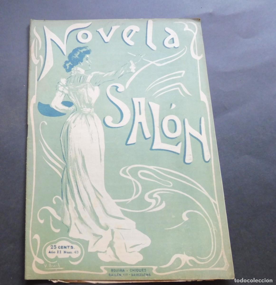 Collection Magazines and Newspapers: REVISTA - NOVELA DE SAL&Oacute;N - N&Uacute;M 43 - A&Ntilde;O 1906 - SEMANARIO ILUSTRADO -