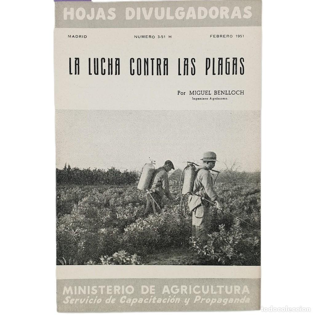 Coleccionismo de Revistas y Peri&oacute;dicos: LA LUCHA CONTRA LAS PLAGAS. Benlloch, Miguel