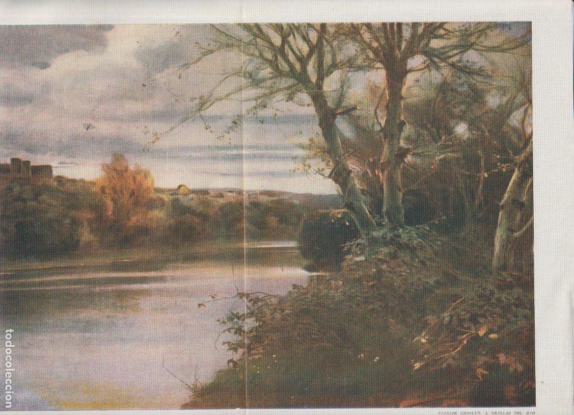 Collection Magazines and Newspapers: Paisaje andaluz a orillas del r&iacute;o Guadaira / M. Garcia y Rodr&iacute;guez -1920