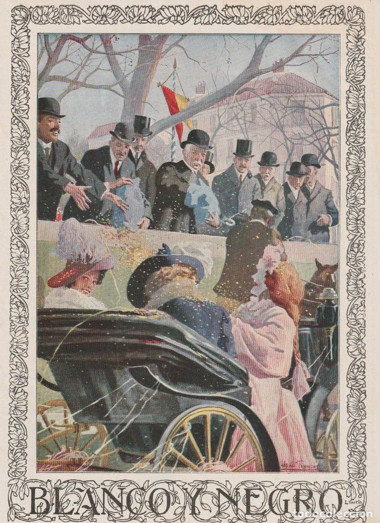 Collection Magazines and Newspapers: Ilustraci&oacute;n de cubierta por Juan Franc&eacute;s - 1912