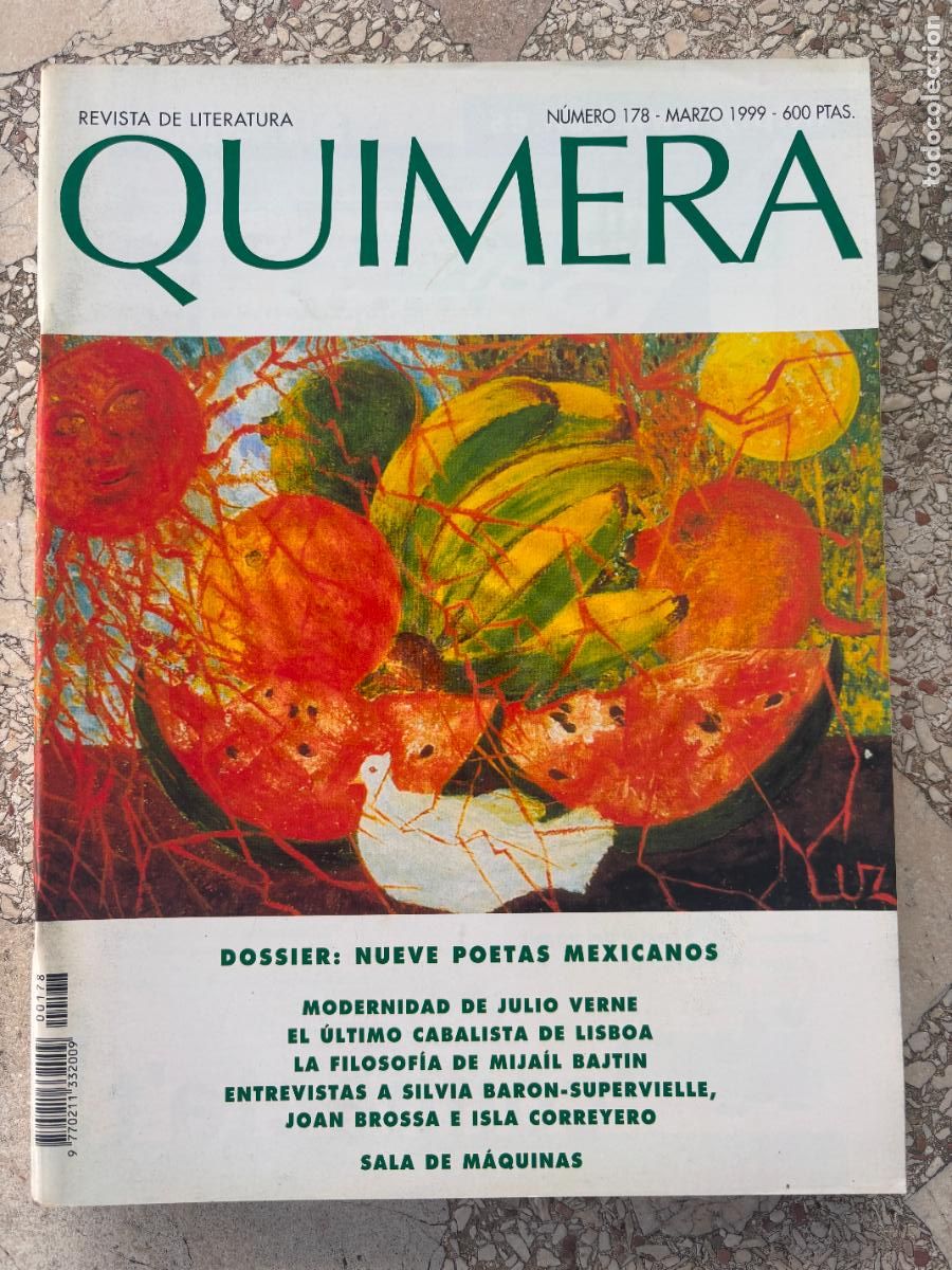 Collezionismo di Riviste e Giornali: QUIMERA N&ordm; 178. POETAS MEXICANOS. JULIO VERNE. MIJAIL BAJTIN. SILVIA BARON-SUPERVIELLE.