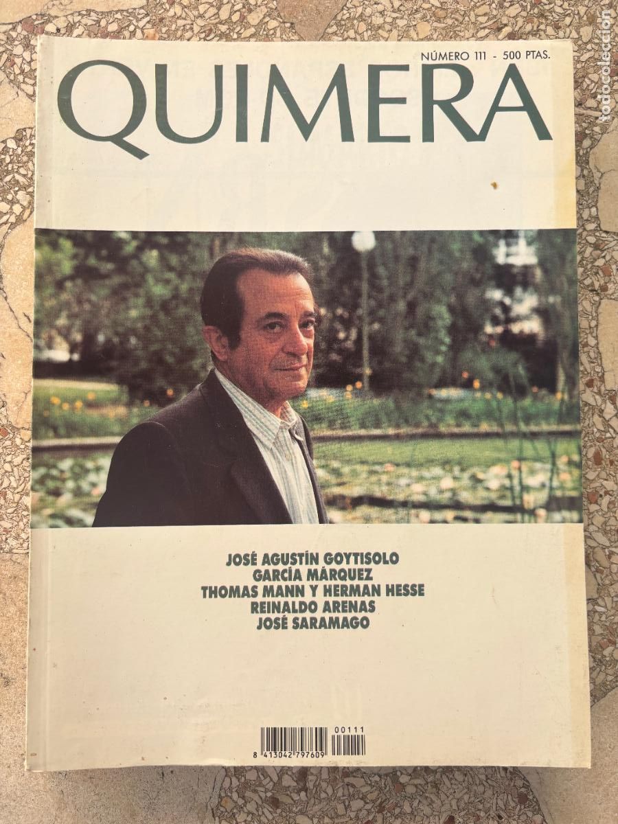 Collezionismo di Riviste e Giornali: QUIMERA N&ordm; 111. JOS&Eacute; AGUST&Iacute;N GOYTISOLO. THOMAS MANN. HERMAN HESSE. JOS&Eacute; SARAMAGO. REINALDO ARENAS.