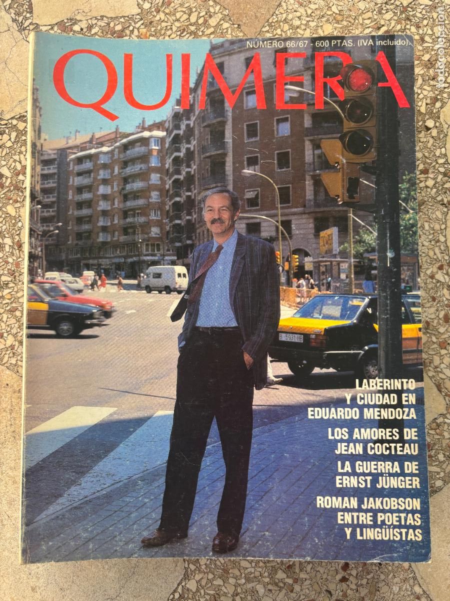 Sammeln von Zeitschriften und Zeitungen: QUIMERA N&ordm; 66 Y 67. EDUARDO MENDOZA. JEAN COCTEAU. ERNST J&Uuml;NGER. ROMAN JAKOBSON.