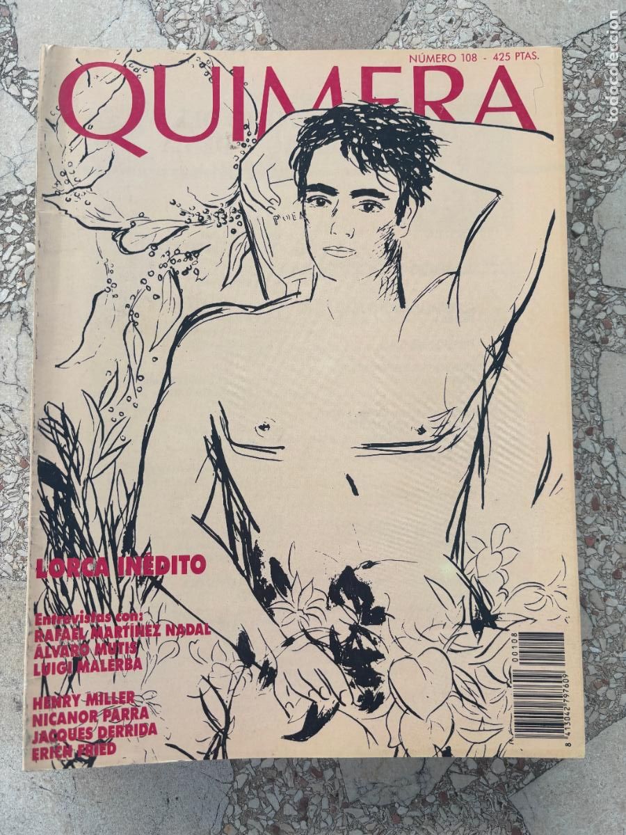 Coleccionismo de Revistas y Peri&oacute;dicos: QUIMERA N&ordm; 108. LORCA IN&Eacute;DITO. RAFAEL MART&Iacute;NEZ NADAL. ALVARO MUTIS. LUIGI MALERBA. HENRY MILLER.