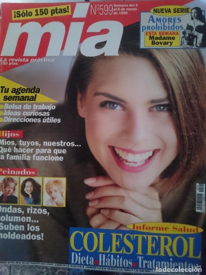 Coleccionismo de Revistas y Peri&oacute;dicos: MIA N 599 DEL 2 AL 8 DE MARZO DE 1998 -CON PUBLICIDAD DE LA EPOCA-NOTICIAS-ETC