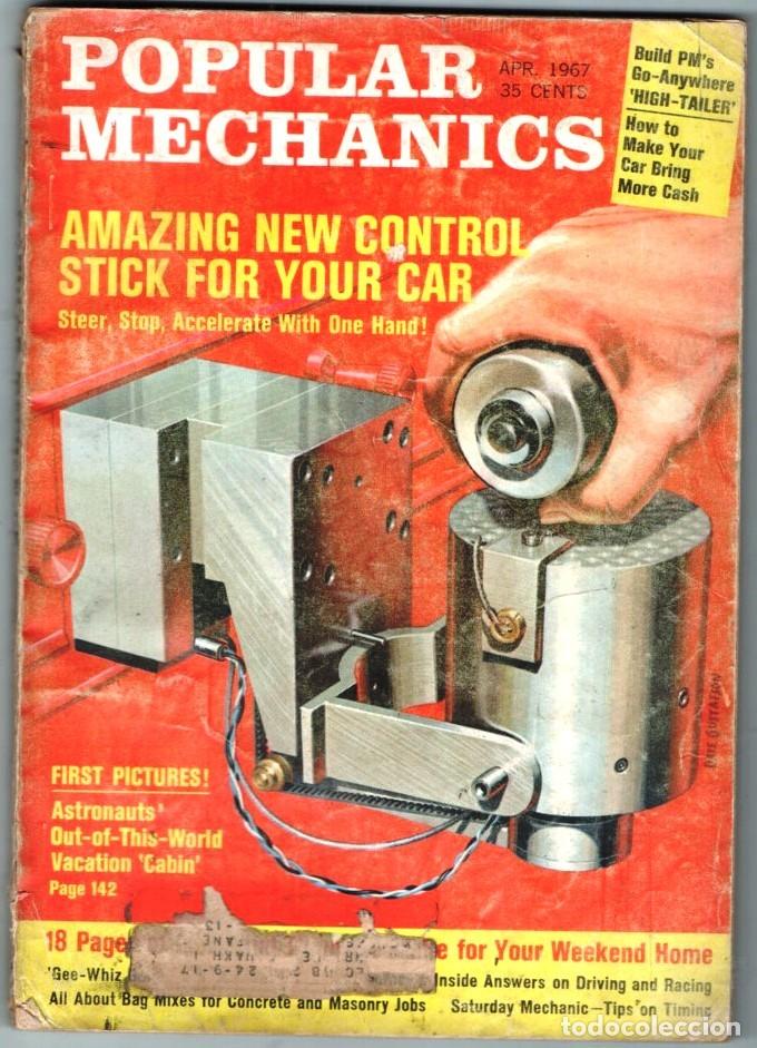 Collezionismo di Riviste e Giornali: 1967 ABRIL POPULAR MECHANICS ASTRONAUTS OUT-OF-THIS-WORLD VACATION CABIN 230 PAG INGLES