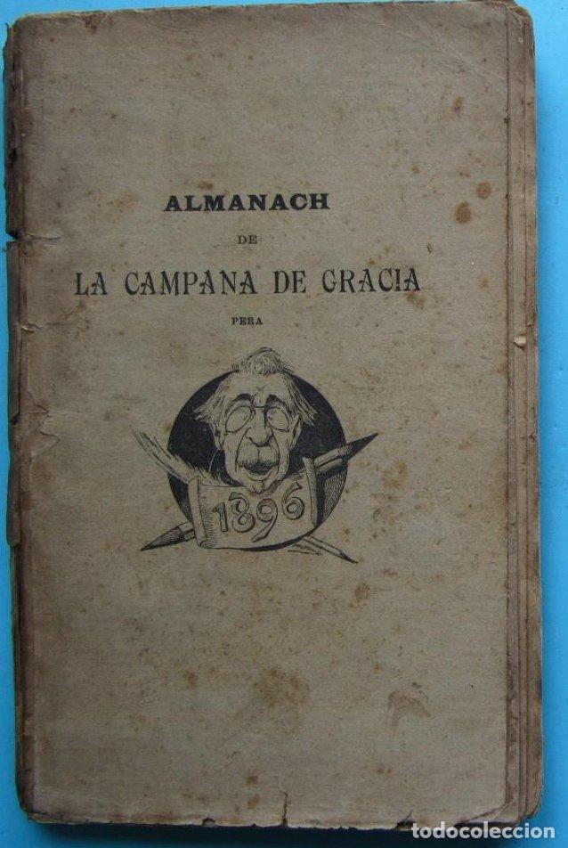 Collection Magazines and Newspapers: ALMANACH DE LA CAMPANA DE GRACIA. 1896. A. L&Oacute;PEZ, EDITOR. BARCELONA