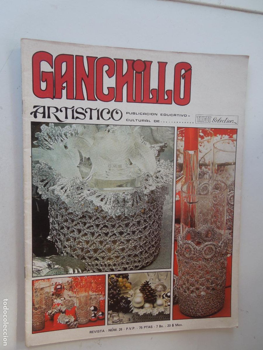 Coleccionismo de Revistas y Peri&oacute;dicos: GANCHILLO ARTISTICO REVISTA BIMESTRAL N&ordm; 26-1970 ?-LES EDITION DE SAXE